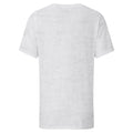 Gris chiné - Back - Fruit of the Loom - T-shirt ICONIC - Enfant