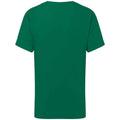 Vert - Back - Fruit of the Loom - T-shirt ICONIC - Enfant