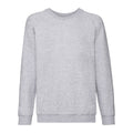 Gris chiné - Front - Fruit of the Loom - Sweat CLASSIC - Enfant