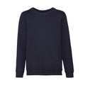 Bleu marine foncé - Front - Fruit of the Loom - Sweat CLASSIC - Enfant