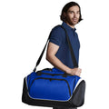 Bleu roi vif - Noir - Blanc - Back - Quadra - Sac de sport PRO TEAM