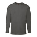 Graphite clair - Front - Fruit of the Loom - T-shirt VALUEWEIGHT - Homme