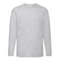 Gris chiné - Front - Fruit of the Loom - T-shirt VALUEWEIGHT - Homme