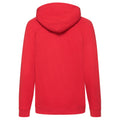 Rouge - Back - Fruit of the Loom - Sweat - Adulte