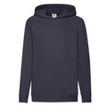 Bleu marine foncé - Front - Fruit of the Loom - Sweat - Adulte