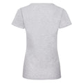 Gris chiné - Back - Fruit of the Loom - T-shirt VALUEWEIGHT - Femme