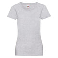 Gris chiné - Front - Fruit of the Loom - T-shirt VALUEWEIGHT - Femme