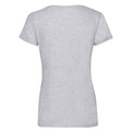 Gris chiné - Back - Fruit of the Loom - T-shirt VALUEWEIGHT - Femme