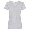 Gris chiné - Front - Fruit of the Loom - T-shirt VALUEWEIGHT - Femme