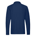 Bleu marine - Back - Fruit of the Loom - Polo PREMIUM - Homme