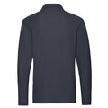 Bleu marine foncé - Back - Fruit of the Loom - Polo PREMIUM - Homme