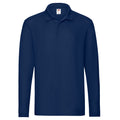 Bleu marine - Front - Fruit of the Loom - Polo PREMIUM - Homme