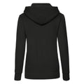 Noir - Back - Fruit of the Loom - Sweat à capuche CLASSIC 80-20 - Femme