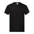 Noir - Front - Fruit of the Loom - T-shirt ORIGINAL - Homme