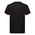 Noir - Back - Fruit of the Loom - T-shirt ORIGINAL - Homme