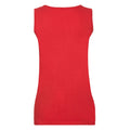 Rouge - Back - Fruit of the Loom - Débardeur VALUEWEIGHT - Femme