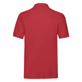 Rouge - Back - Fruit of the Loom - Polo PREMIUM - Homme