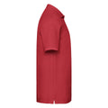 Rouge - Side - Fruit of the Loom - Polo PREMIUM - Homme