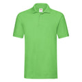 Vert clair - Front - Fruit of the Loom - Polo PREMIUM - Homme