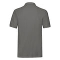 Graphite clair - Back - Fruit of the Loom - Polo PREMIUM - Homme