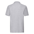 Gris chiné - Back - Fruit of the Loom - Polo PREMIUM - Homme