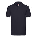 Bleu marine foncé - Front - Fruit of the Loom - Polo PREMIUM - Homme