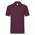 Bordeaux - Front - Fruit of the Loom - Polo PREMIUM - Homme