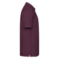 Bordeaux - Side - Fruit of the Loom - Polo PREMIUM - Homme