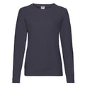 Bleu marine foncé - Front - Fruit of the Loom - Sweat - Femme