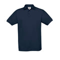 Bleu marine - Front - B&C - Polo SAFRAN - Homme