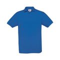 Bleu roi - Front - B&C - Polo SAFRAN - Homme