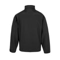 Noir - Back - Result - Veste softshell - Enfant