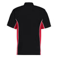 Noir - Rouge - Blanc - Back - GAMEGEAR - Polo TRACK - Homme