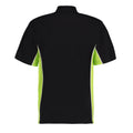 Noir - Vert clair - Blanc - Back - GAMEGEAR - Polo TRACK - Homme