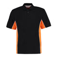 Noir - Orange - Blanc - Front - GAMEGEAR - Polo TRACK - Homme