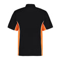 Noir - Orange - Blanc - Back - GAMEGEAR - Polo TRACK - Homme