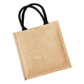 Beige pâle - Noir - Back - Westford Mill - Tote bag MIDI