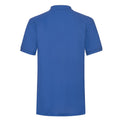 Bleu roi - Back - Fruit of the Loom - Polo 65-35 - Homme