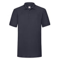 Bleu marine foncé - Front - Fruit of the Loom - Polo 65-35 - Homme