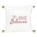 Blanc - Rouge - Front - Something Different - Coussin THIS HOUSE BELIEVES