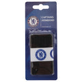 Noir-Blanc- Bleu - Front - Chelsea FC - Brassard Officiel capitaine