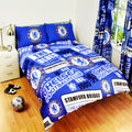 Bleu - Back - Chelsea FC - Parure officielle pour lit simple ou double