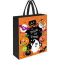 Orange - Noir - Back - Unique Party - Tote bag SPOOKY SMILES