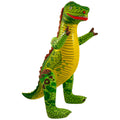 Vert-Jaune - Front - Henbrandt - Dinosaure gonflable