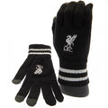 Noir - Front - Liverpool FC - Gants tactiles - Enfant