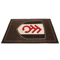 Marron - Rouge - Back - Fulham FC - Tapis de sol