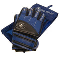 Bleu roi - Noir - Back - Chelsea FC - Gants de gardien de but DELTA - Enfant