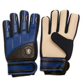 Bleu roi - Noir - Front - Chelsea FC - Gants de gardien de but DELTA - Enfant