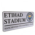 Blanc - Back - Manchester City F.C. - Plaque de rue