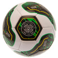 Blanc - Noir - Vert - Side - Celtic FC - Ballon de foot pour entraînement